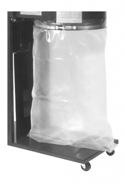 FOX Lower Clear Polythene Collector Bag for F50-842 & F50-843